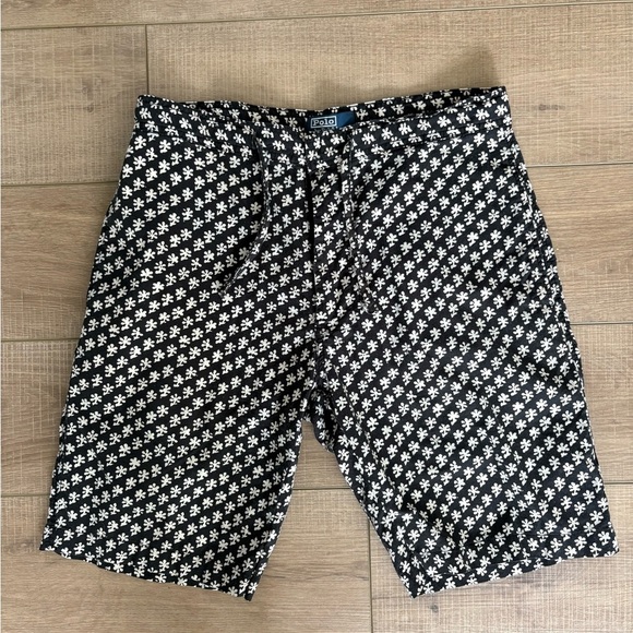 Polo by Ralph Lauren Black and White Women's Shorts - Picture 1 of 6